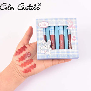 4 pcs color castle lip gloss