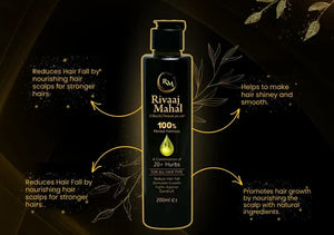 Rivaaj Hair Oil Hair Food Organic Hair Problem Solution | Best Quality Hair Food Oil 200 Ml