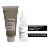 Pack Of 2 The Ordinary Niacinamide Serum & The Ordinary Facewash Deal | Perfect Deal Niacinamide Serum & Ordinary Facewash