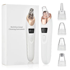 Upgraded blackhead remover vacuum facial pore cleaner electric acne comedone whitehead extractor tool 5 probes for women and men ardrop27068561